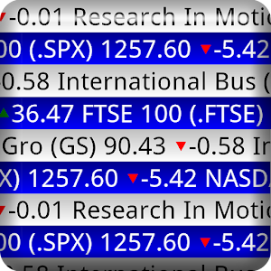 Stock Ticker Tape Pro Widget logo