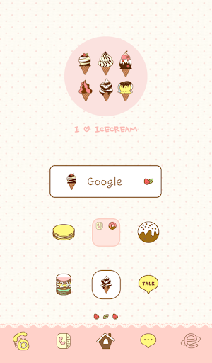 i love icecream dodol theme