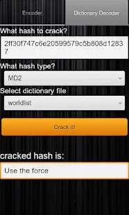 Hash Decrypt Screenshot