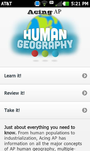 Acing AP Human Geography