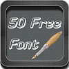50 Fonts for Samsung S3 icon