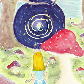 Into the Vortex by Leona St.Louis - Painting All Painting