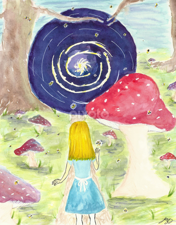 Into the Vortex by Leona St.Louis - Painting All Painting