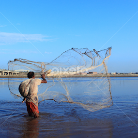 Fisherman by Sheraz Mushtaq - People Professional People