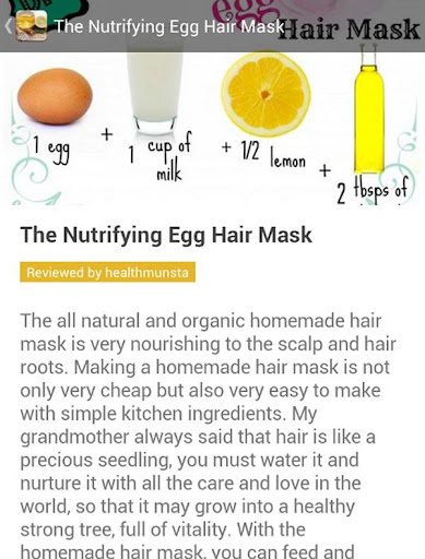 Hair Mask Recipes