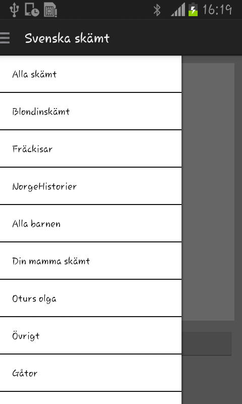Svenska Skämt Screen 1