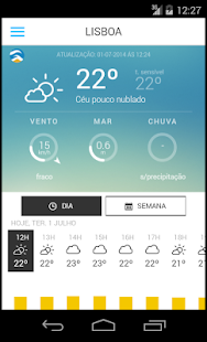 Meteo@IPMA screenshot for Android