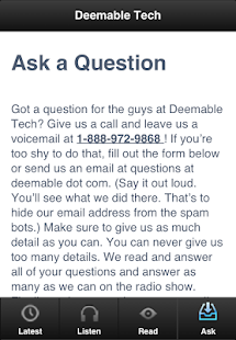 Lastest Deemable Tech APK