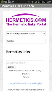 Hermetics Portal App