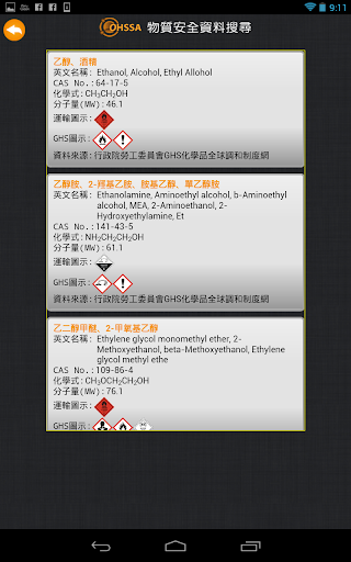 【免費生產應用App】物質安全資料搜尋-APP點子