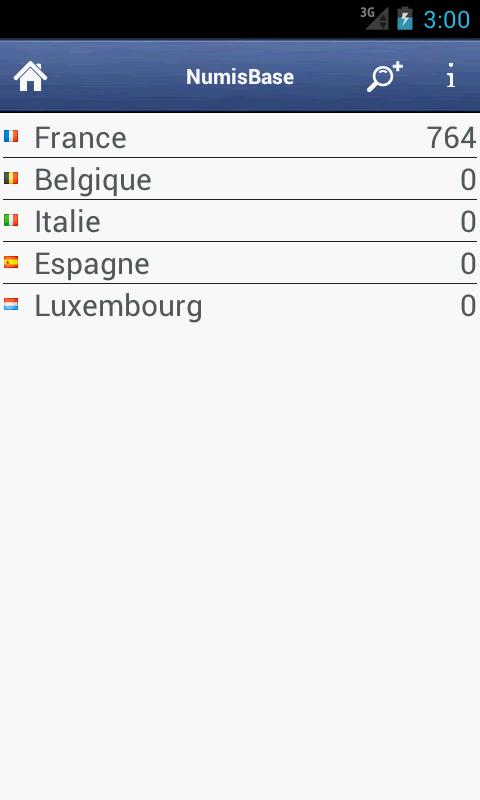 Android application NumisBase - numismatic base screenshort