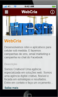 WebCria APK صورة لقطة الشاشة #3