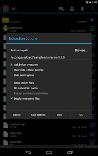 RAR para Android - screenshot thumbnail