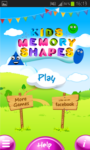 Memory Game Match Shapes