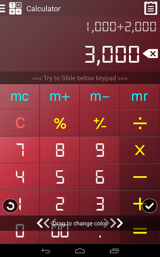 Multi Calculator - screenshot