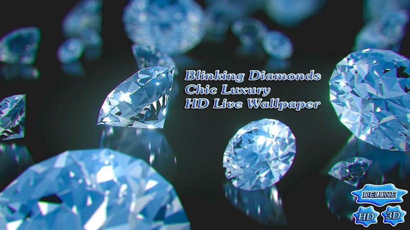 Blinking Diamonds Chic Luxury Screen 2
