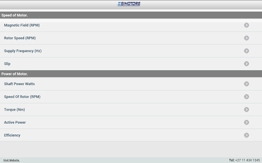 【免費生產應用App】Simotors - motor calculator-APP點子