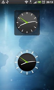 Free Clock Widget Pack Glass APK for Android