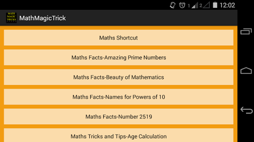 【免費教育App】Math Magic Tricks 2015-APP點子