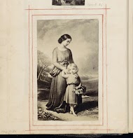 Fotoreproductie van (vermoedelijk) een schilderij van twee zussen