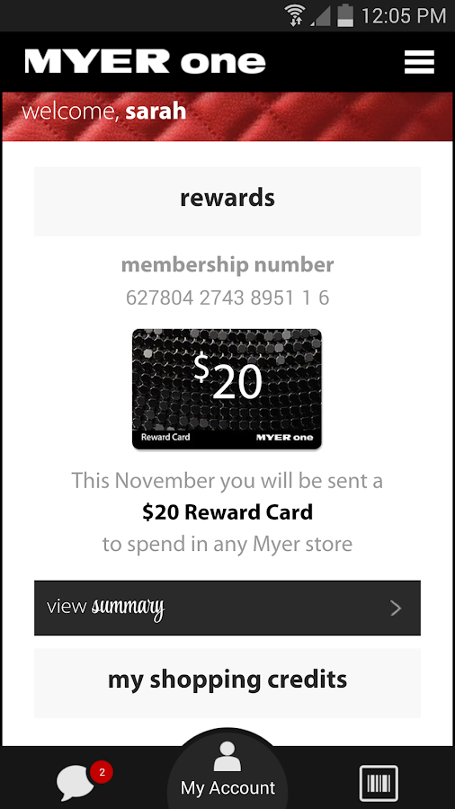 MYER one Android Apps on Google Play
