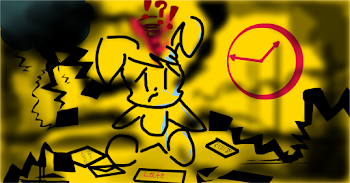 I'm late