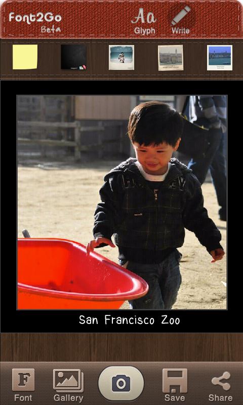 InstaFontMaker -Make TTF Fonts Screen 3