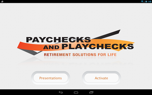 Paychecks Playchecks Advisor