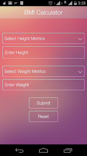 BMI Calculator