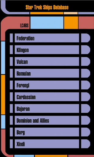 Star Trek Ships Database