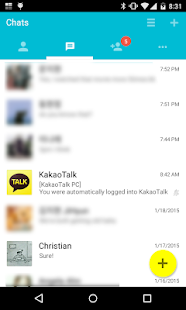 How to mod KakaoTalk theme Material Cyan 4.0.0 unlimited apk for pc