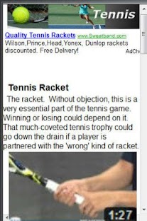 Tennis. Screenshots 1
