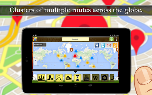RouteIt Travel Route Guide Screenshots 1