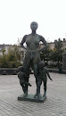 Statue Femme Et Enfants
