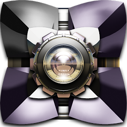 Next Launcher Theme Purple D v2.4.0