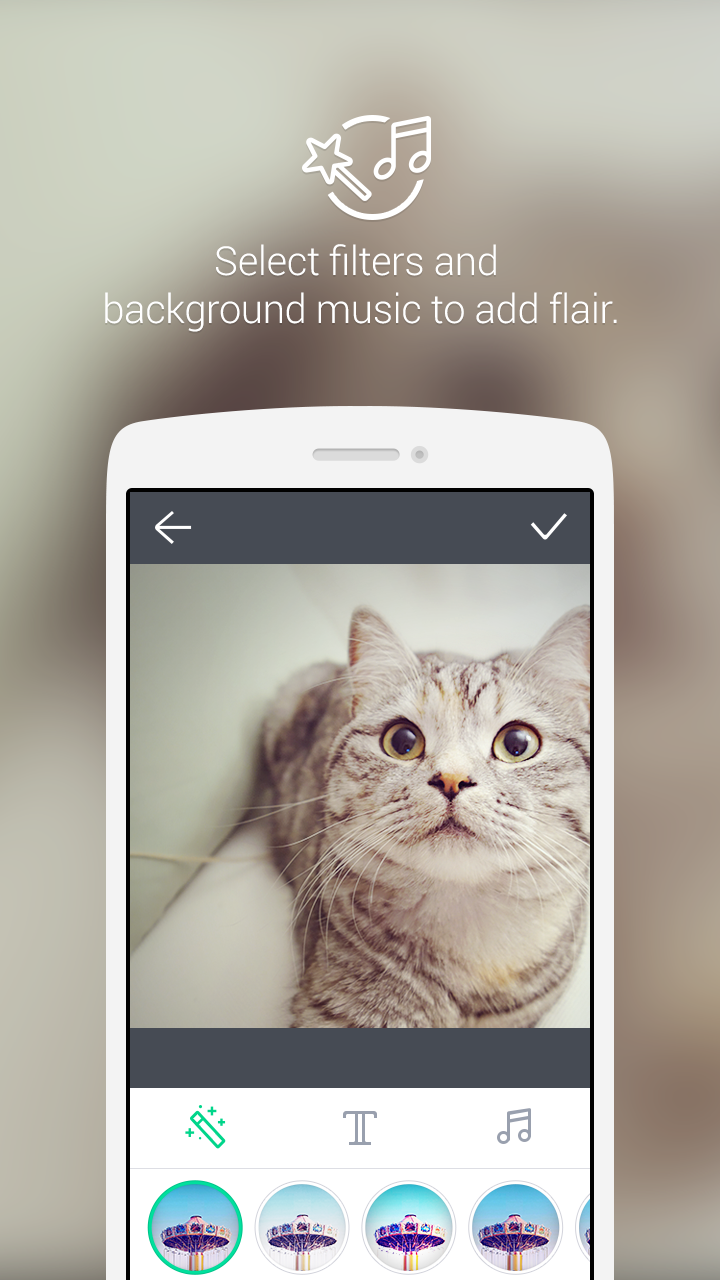 LINE SnapMovie Screen 2