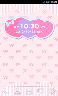 Free Download Sweet時計コレクション＊かわいい壁紙つき＊ APK