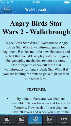 【免費書籍App】Guide for Angry Bird Star War2-APP點子