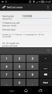 Lastest Bet Calculator APK