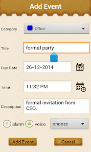 Free Pocket Voice Calender APK for PC