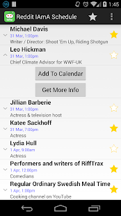 Download IAmA Schedule For reddit APK for Android