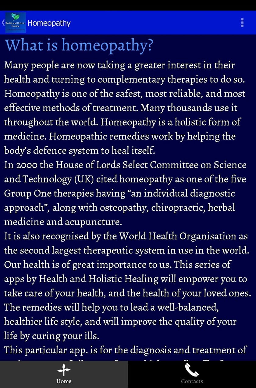 Homeopathy Heals Screen 2