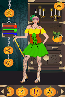 Free Halloween Girl Dress Up Game APK for Android