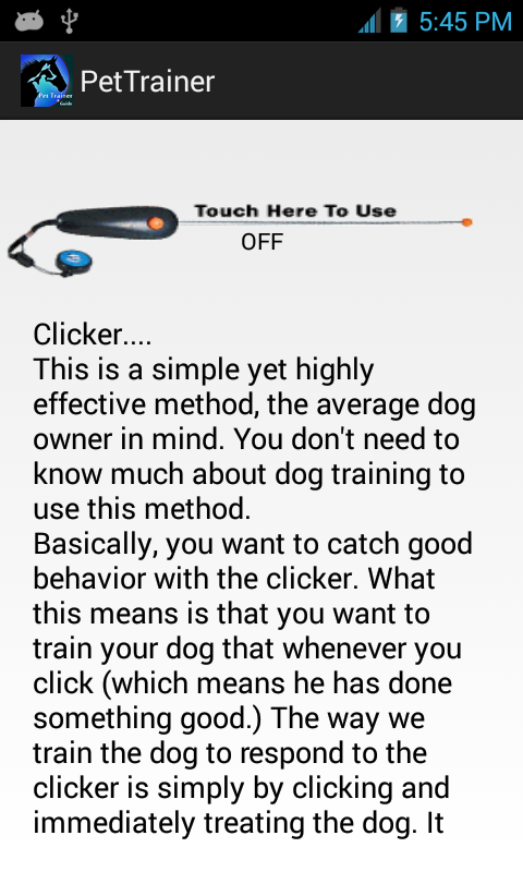 Pet Trainer - Android Apps on Google Play