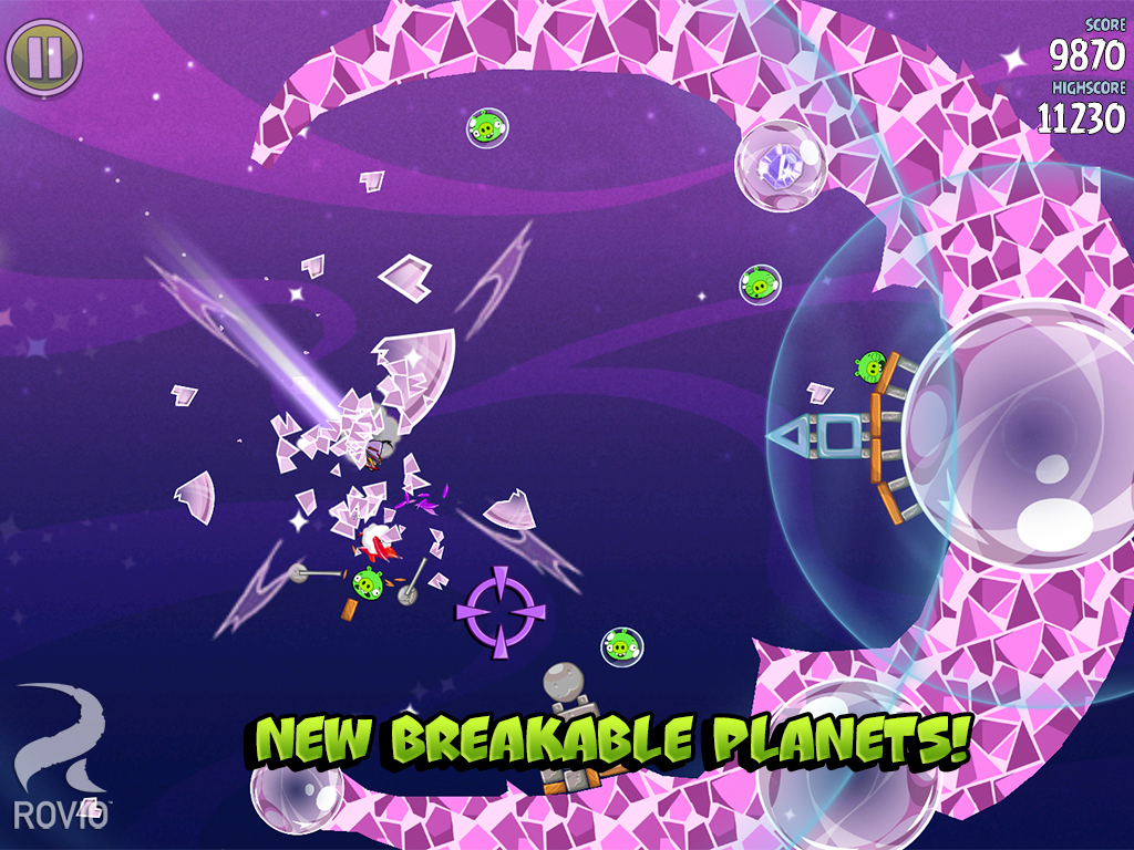 Angry Birds Space HD - screenshot