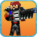 Pixel Warrior 3D - Sword & Gun mobile app icon