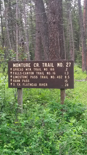 Monture Creek Trail and Camp Ground