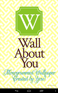 Wall About You - Monograms