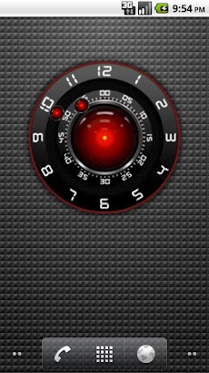 Hal9000 Clock Widget Large Androidアプリ Applion