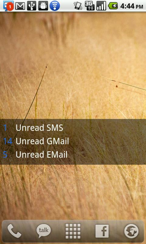 Message Center Plus Screen 2